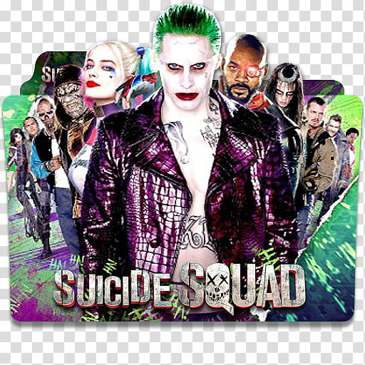 Suicide Squad  Folder Icon Mega Pack, Suicide Scuad v transparent background PNG clipart