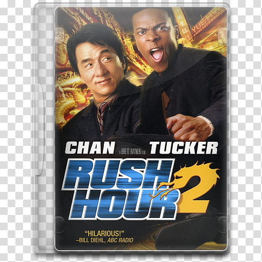 Movie Icon , Rush Hour , Rush Hour  movie case transparent background PNG clipart