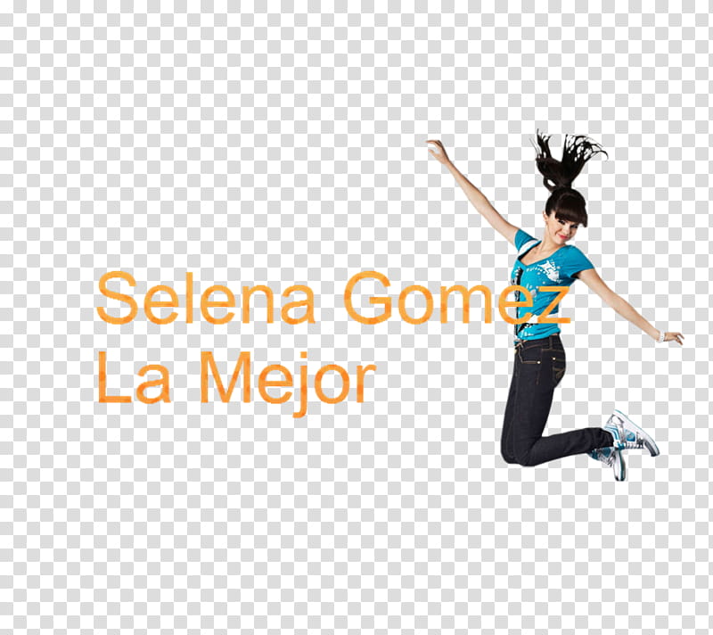 Texto Selena Gomez La Mejor transparent background PNG clipart
