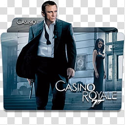 James Bond Casino Royale Folder Icon , Casino Royale v_x, Casino Royale folder icon transparent background PNG clipart