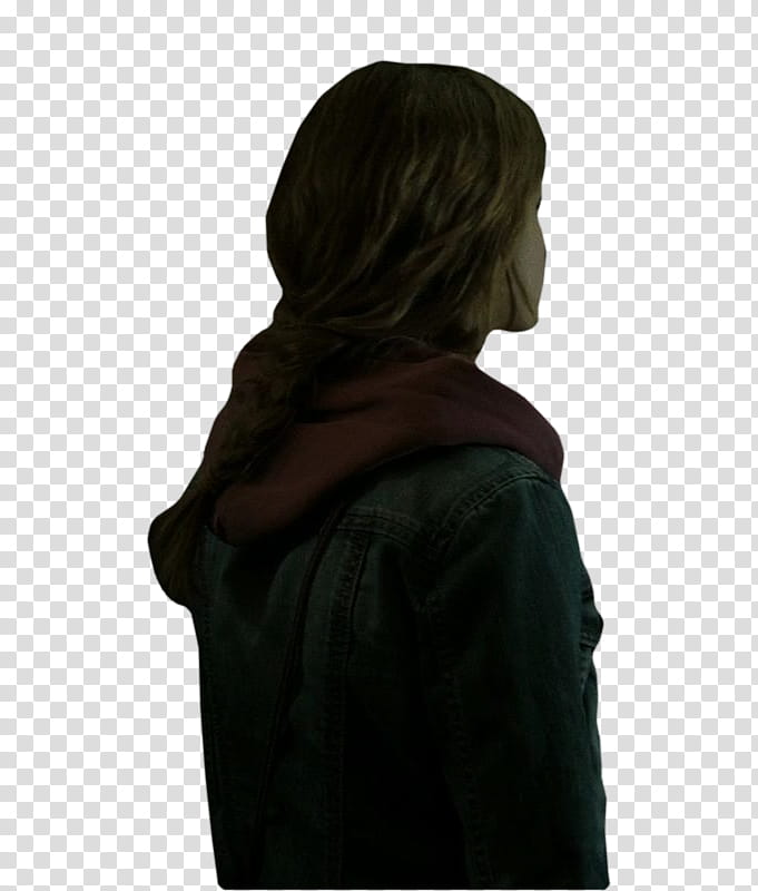 draco hermione tomriddle, standing Emma Watson wearing red and gray denim jacket transparent background PNG clipart