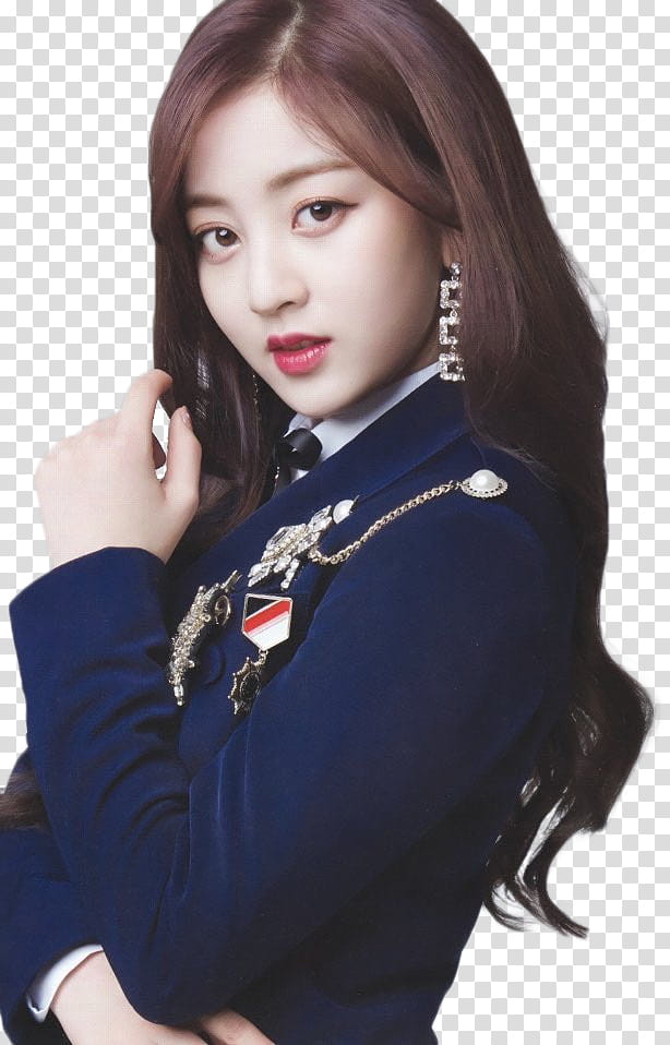 Jihyo TWICE ONCE nd TWICEZINE transparent background PNG clipart