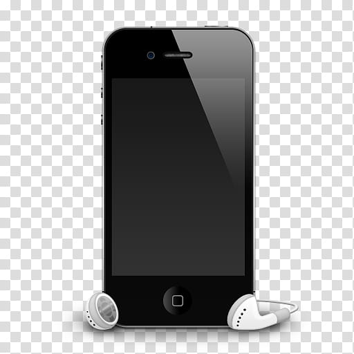 iPhone G icon, iphone G headphones shadow transparent background PNG clipart