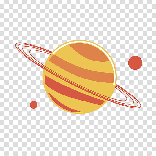 Cartoon Planet, Universe, Cartoon, Outer Space, Orange, Logo, Yellow transparent background PNG clipart