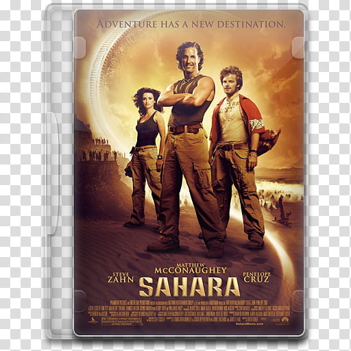Movie Icon , Sahara, Sahara DVD case transparent background PNG clipart