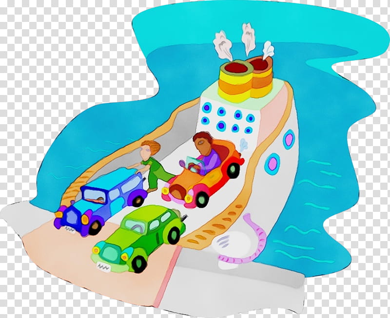 cartoon toy play recreation vehicle, Watercolor, Paint, Wet Ink, Cartoon, Games transparent background PNG clipart