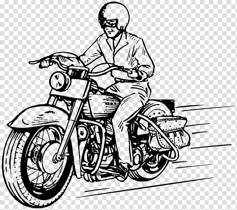 Book Drawing, Motorcycle, Zero Motorcycles, Chopper, Motorcycle Engine, Land Vehicle, Line Art, Coloring Book transparent background PNG clipart