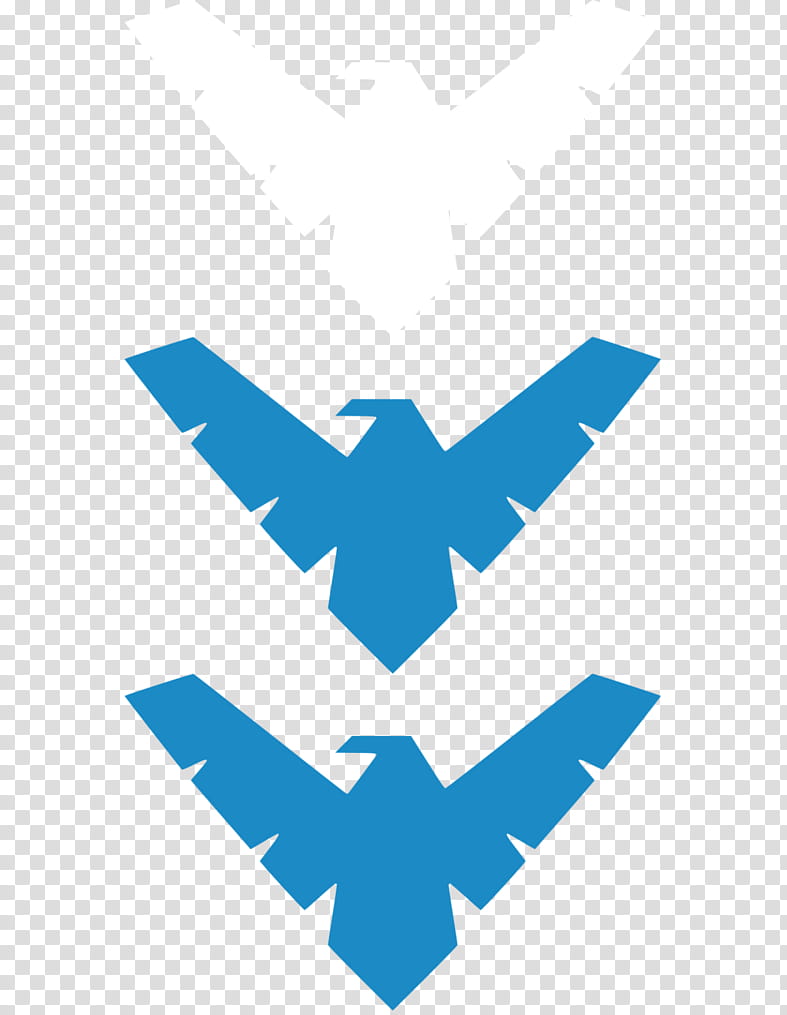 Nightwing Start Menu Icon (Windows Metro Style) transparent background PNG clipart