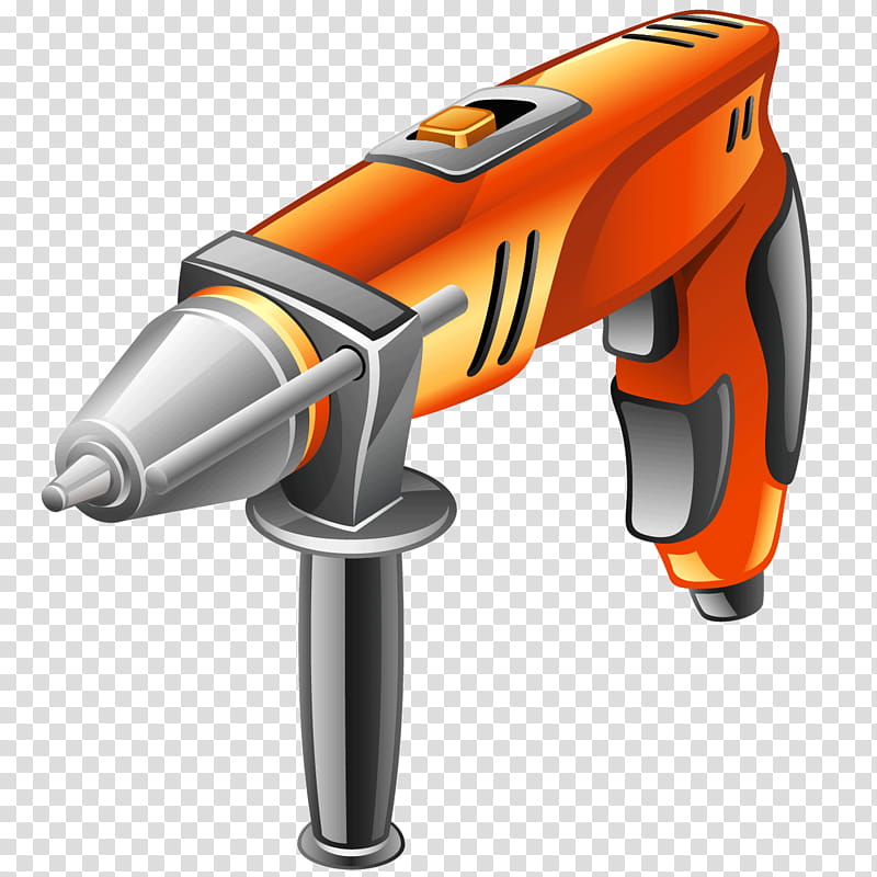 Orange, Hand Tool, Power Tool, Drill, Screwdriver, Garden Tool, Impact Driver, Hardware transparent background PNG clipart