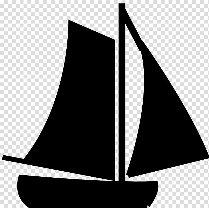 Black Triangle, Sail, Black White M, Longship, Caravel, Silhouette, Line, Boat transparent background PNG clipart