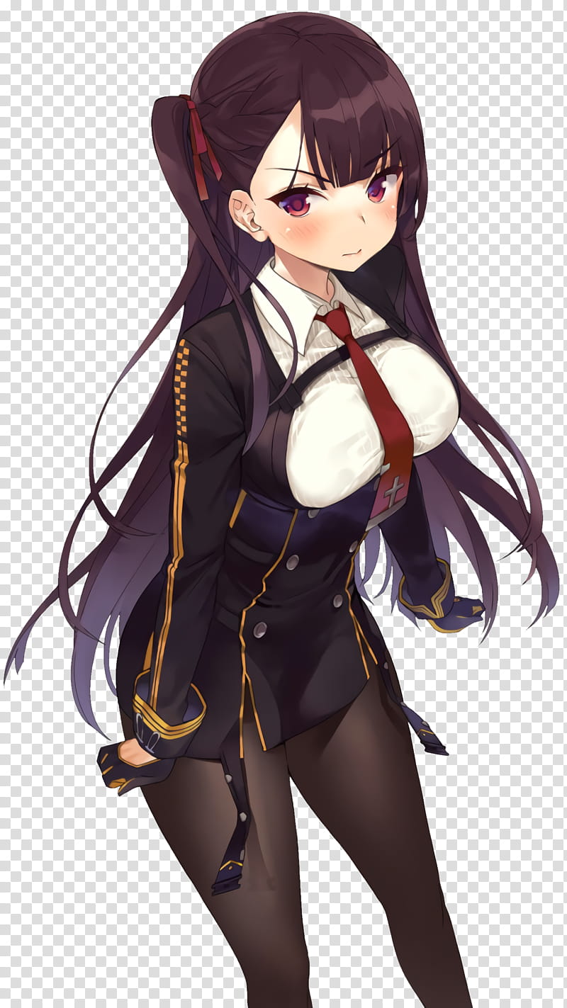 Wa girls Frontline Anime Render transparent background PNG clipart