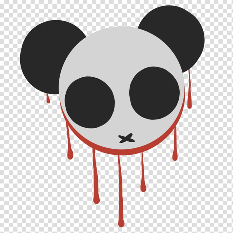 Bloody Panda Cutiemark transparent background PNG clipart