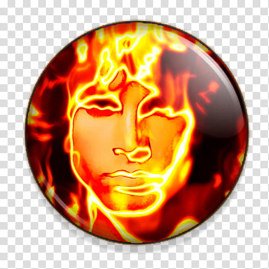 Pin Jim Morrison transparent background PNG clipart