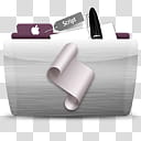 Colorflow   sa AppleScript, white printer paper and black pen illustrations transparent background PNG clipart