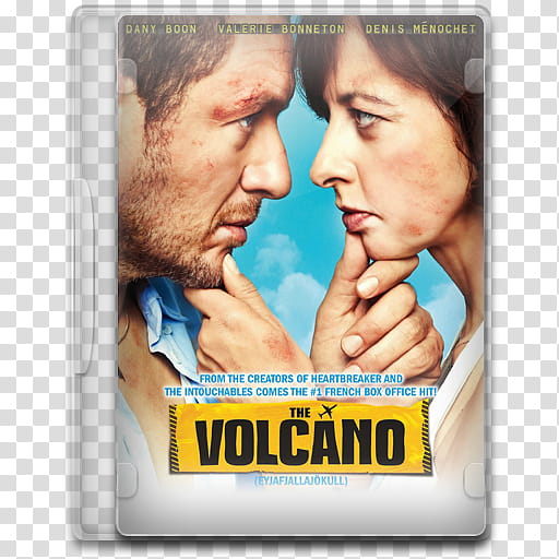 Movie Icon Mega , The Volcano, The Volcano DVD case art transparent background PNG clipart