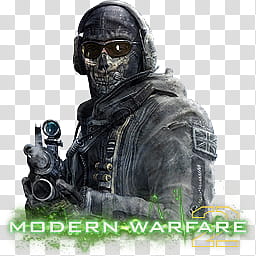 Modern Warfare  Icon, MW-Ghost transparent background PNG clipart