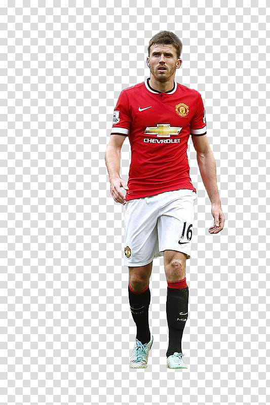 Michael Carrick Manchester United - transparent background PNG clipart