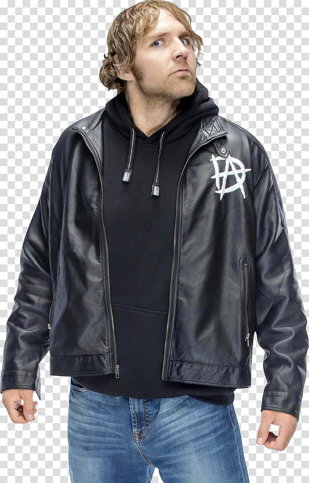 Dean Ambrose  Leather Jacket  transparent background PNG clipart
