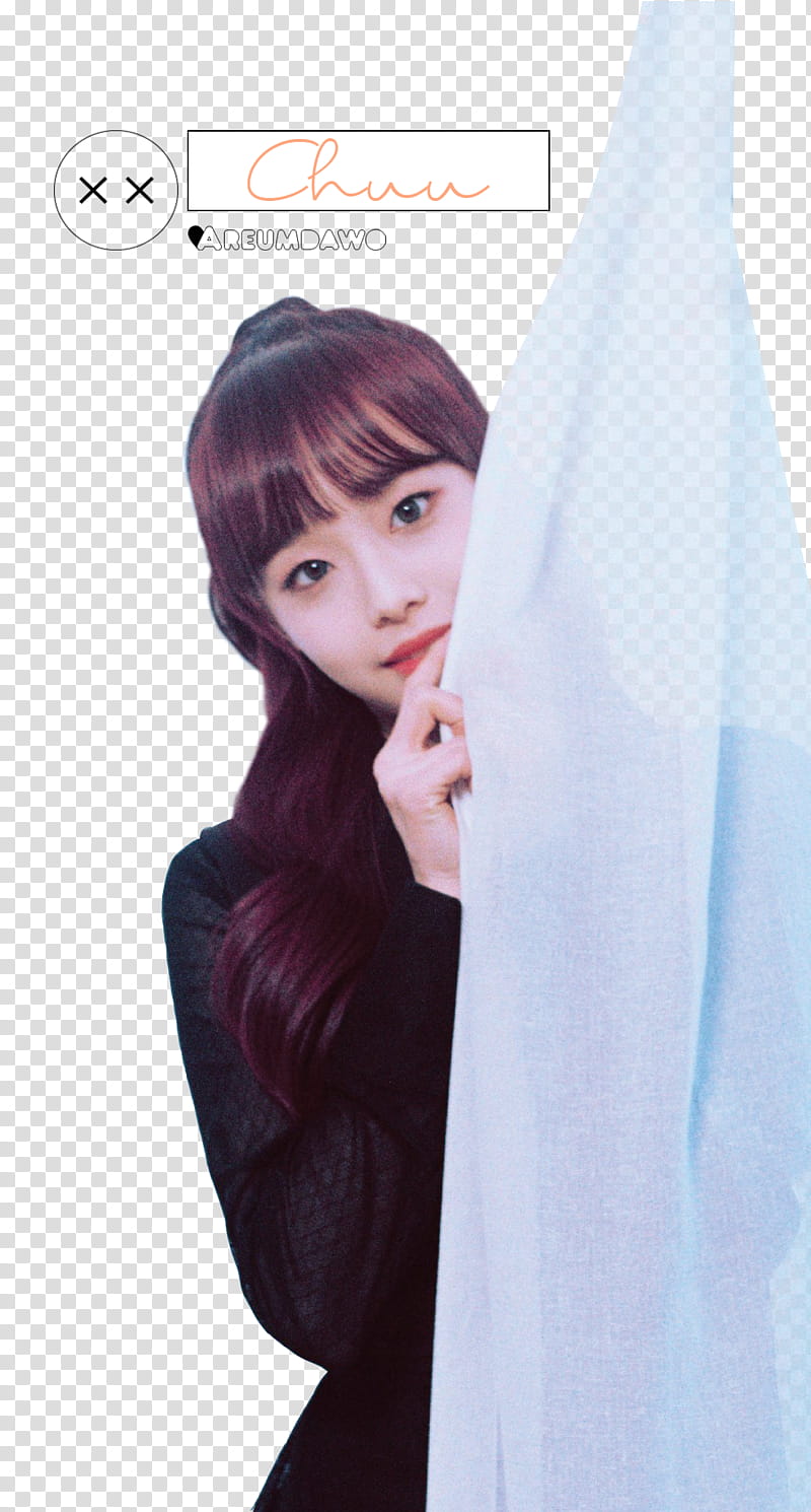LOONA Chuu X X teaser transparent background PNG clipart