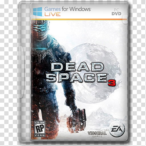 Icons Games ing DVD CASE NEW LOGO GFWL, deadspace, Dead Space  Games for Windows Live PC-DVD case icon transparent background PNG clipart