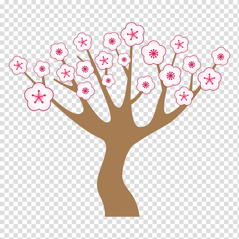 plum tree plum winter flower, Pink, Branch, Leaf, Hand, Cherry Blossom, Plant transparent background PNG clipart