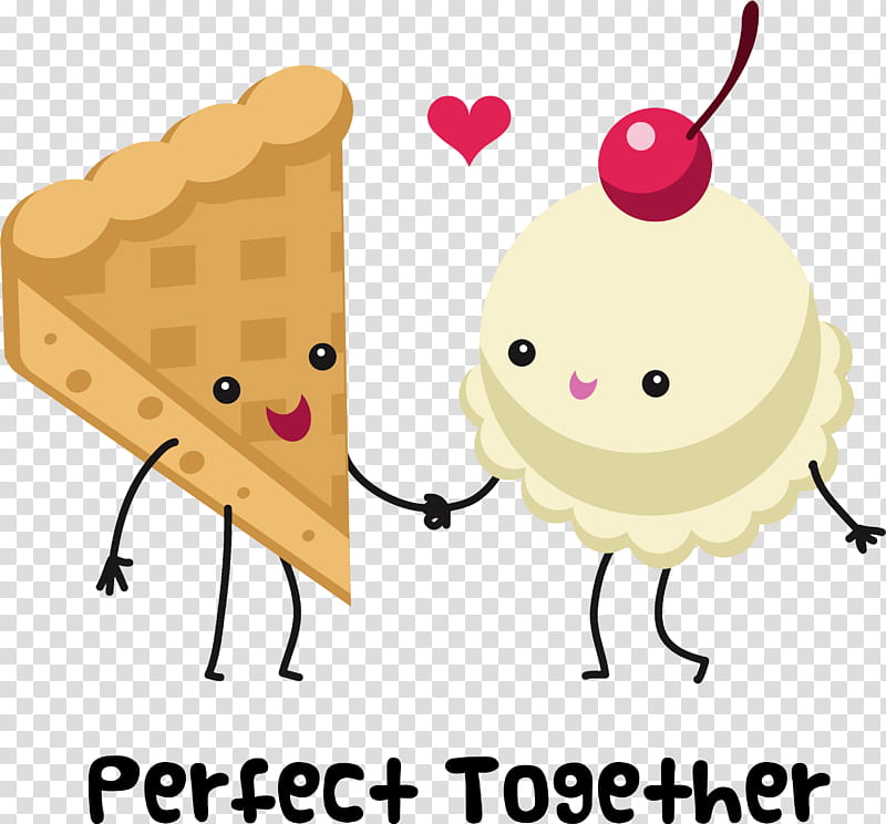 Ice Cream Cones, Perfect Together, Apple Pie, Drawing, Desktop , Royaltyfree, Rosanna Pansino, Cartoon transparent background PNG clipart