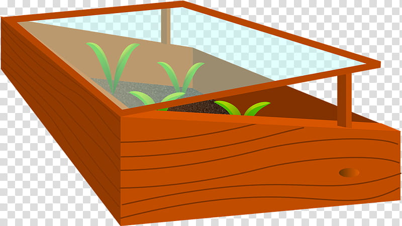 Wood Table Frame, Greenhouse, Cold Frame, Gardening, Orange, Line, Box, Material transparent background PNG clipart