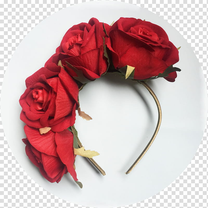 Rose Gold Flower, Garden Roses, Turban, Headband, Black, Green, Color, Headgear transparent background PNG clipart