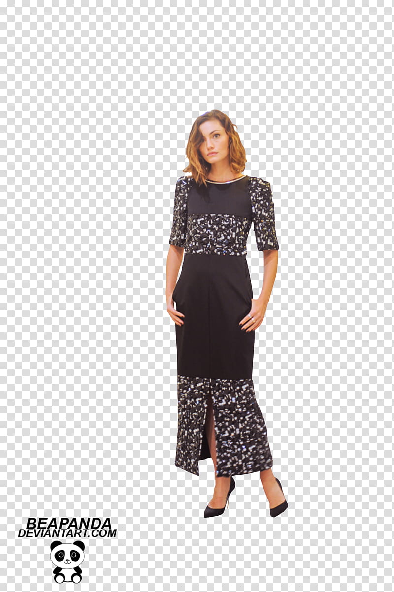 Phoebe Tonkin, women's black maxi dress transparent background PNG clipart