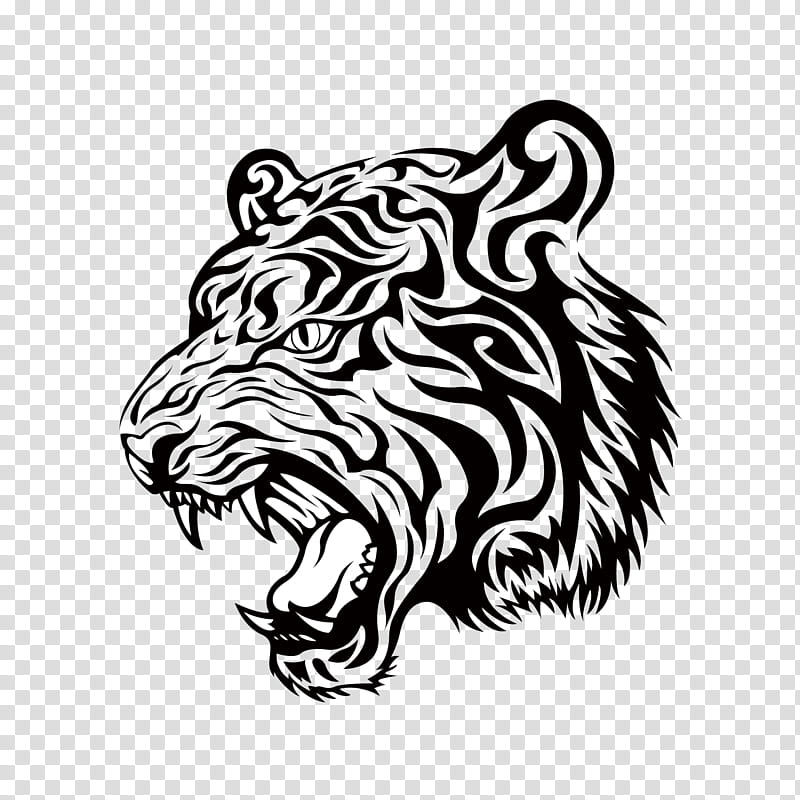 artist black and white clipart lion