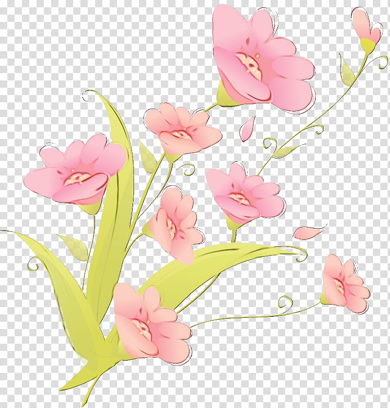 Bouquet Of Flowers Drawing, Floral Design, Rose, Flower Bouquet, Gladiolus, Cut Flowers, Watercolor Painting, Pink transparent background PNG clipart