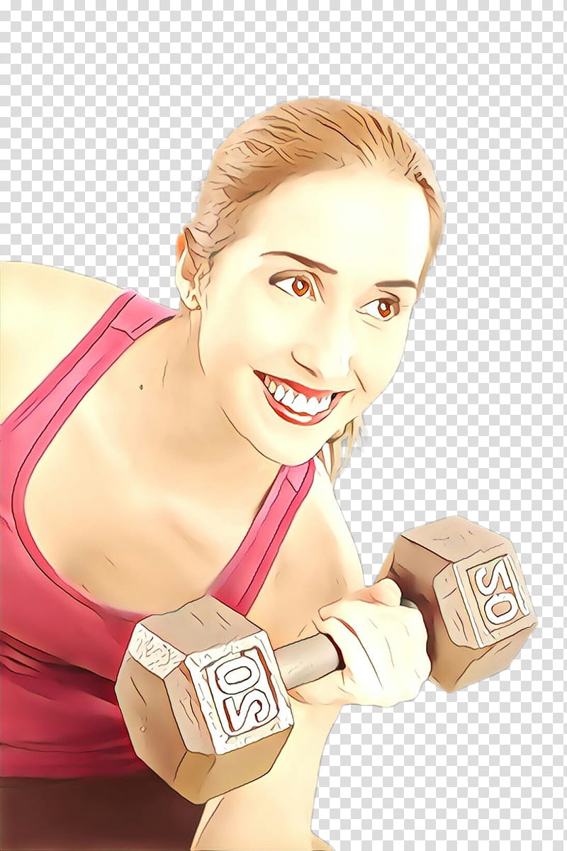 dumbbell weights arm muscle shoulder, Cartoon, Joint, Hand, Wrist, Exercise Equipment transparent background PNG clipart
