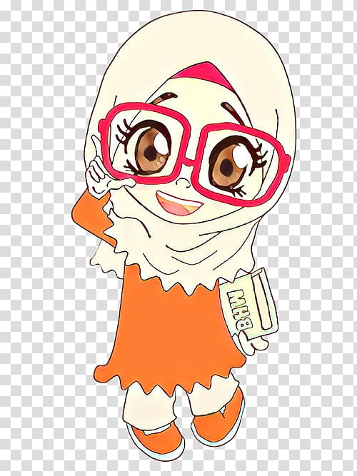 Background Orange, Nose, Headgear, Line, Character, Cartoon, Sticker, Drawing transparent background PNG clipart