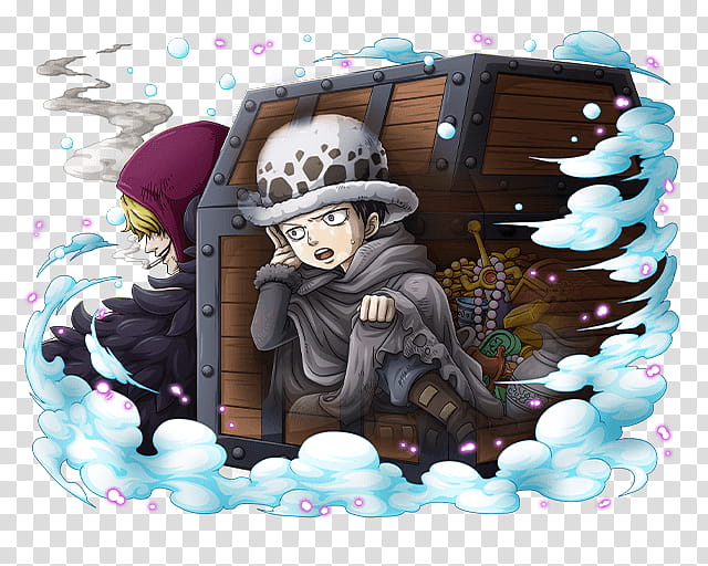 Trafalgar D Water Law the Surgeon of Death, One Piece character transparent background PNG clipart