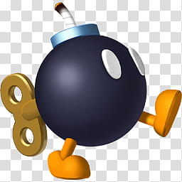 Super Mario Icons, black bomb illustration transparent background PNG clipart