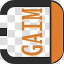 CoreGTK Orange V. , app gaim icon transparent background PNG clipart