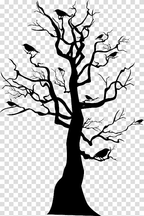 Tree Trunk Drawing, Silhouette, Branch, Fall Tree, Arborist, Leaf, Woody Plant, Twig transparent background PNG clipart