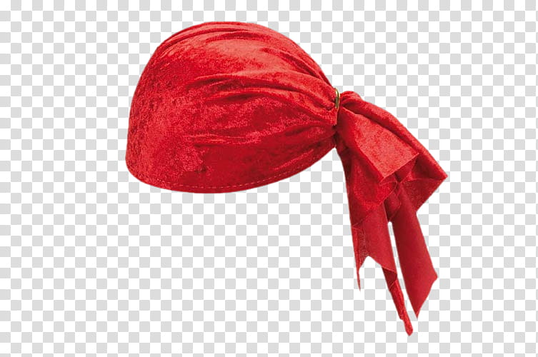 Hat, Headgear, Red, Velvet, Headscarf, Piracy, Velour, Polyester transparent background PNG clipart