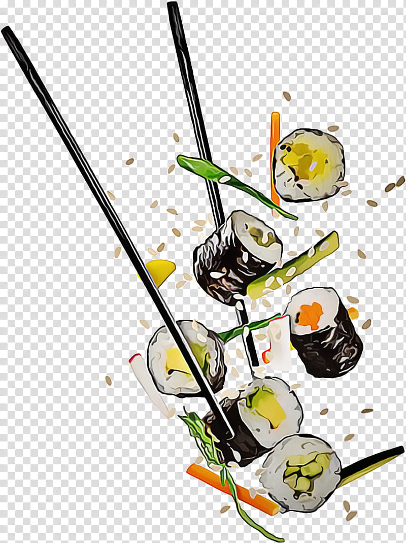 Sushi, Dish, Cuisine, California Roll, Food, Japanese Cuisine, Garnish transparent background PNG clipart