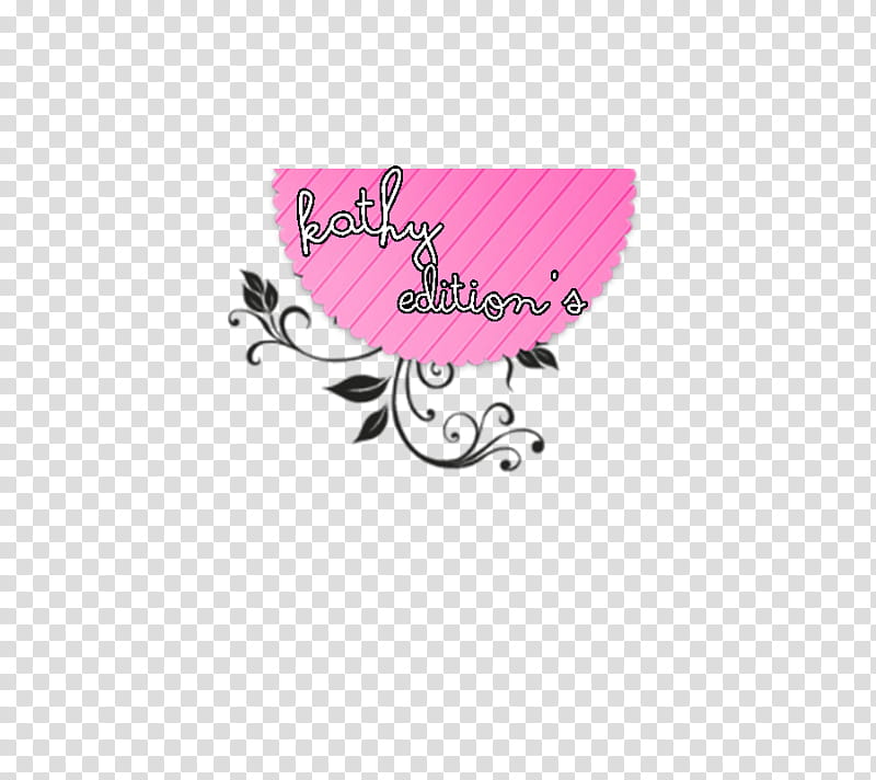 Texto Kathy Edition transparent background PNG clipart