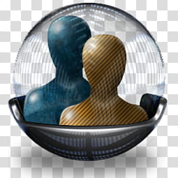 Sphere   , two person icons transparent background PNG clipart