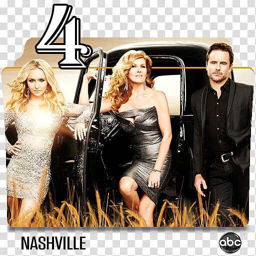 Nashville series and season folder icons, Nashville S ( transparent background PNG clipart