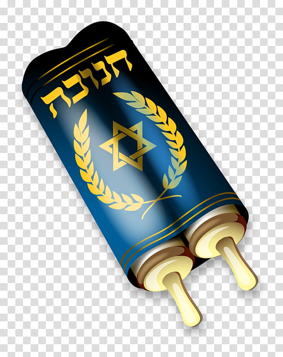 Scroll, Sefer Torah, Judaism, Hanukkah, Jewish Ceremonial Art, Hebrew Language, Yellow transparent background PNG clipart