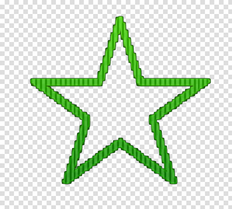 Estrellas y Corazones, green star transparent background PNG clipart