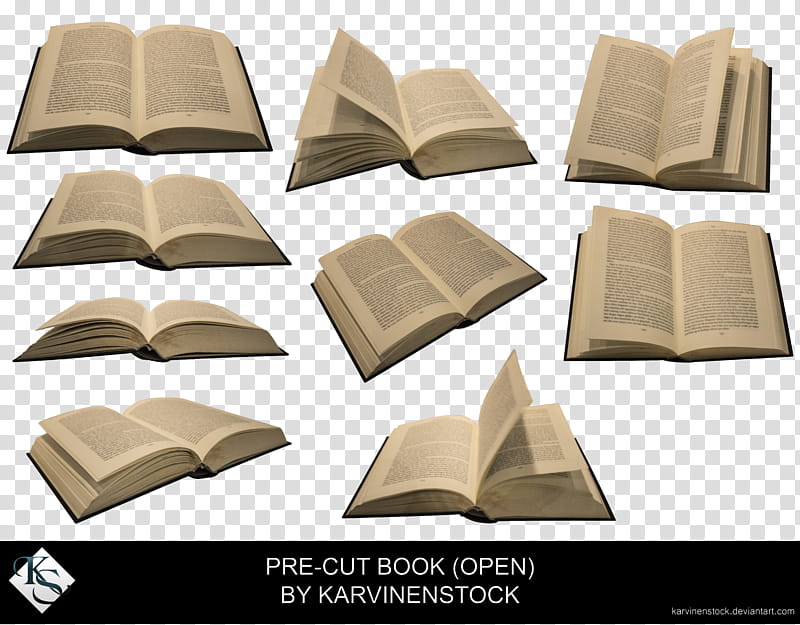 Open Book Pre cut , white book lot collage transparent background PNG clipart