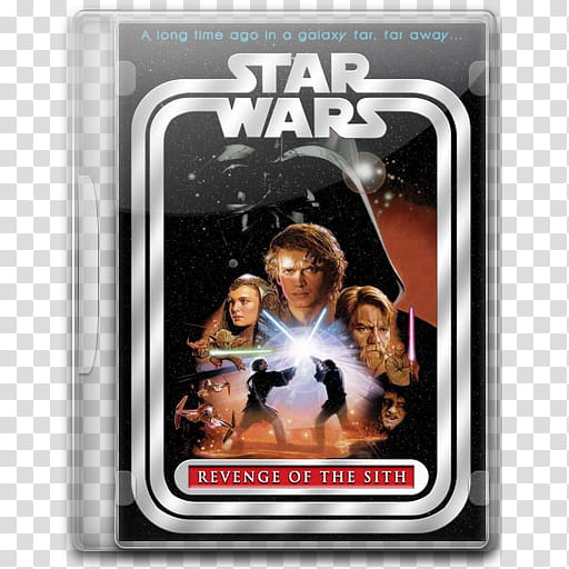 DVD  Star Wars Episode  Revenge of the Si, Star Wars III Revenge Of The Sith  icon transparent background PNG clipart