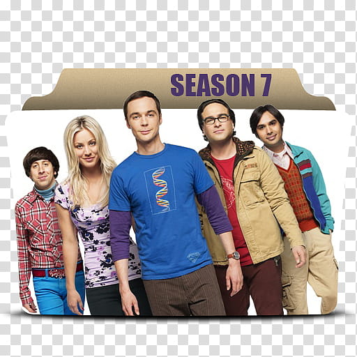 The Big Bang Theory, The Big Bang Theory season  folder icon transparent background PNG clipart
