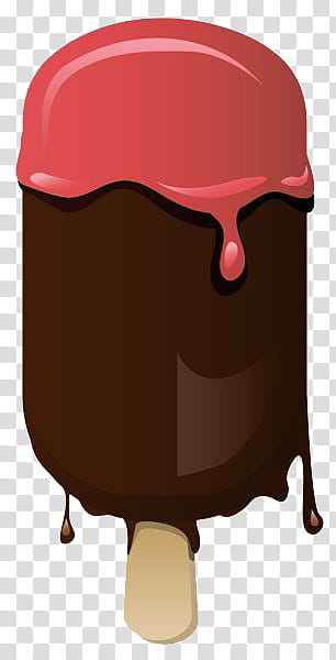 WATCHERS, black and pink popsicle ice cream illustration transparent background PNG clipart
