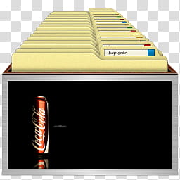 jSerlinArt Custom Library Folders, coke  (x) icon transparent background PNG clipart