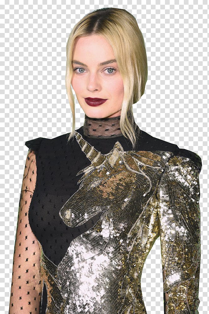 Margot Robbie transparent background PNG clipart